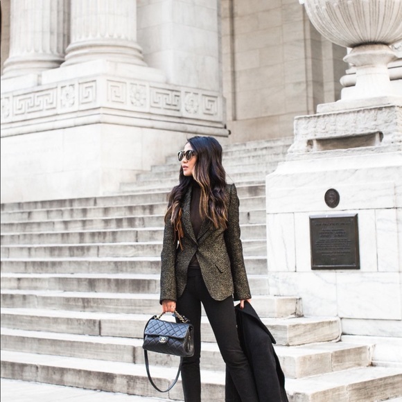 Chanel Large Caviar Flap Bag with Antique Gold Hardware - Picture 16 of 16